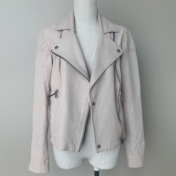 Marc by Marc Jacobs Lambskin Moto Jacket